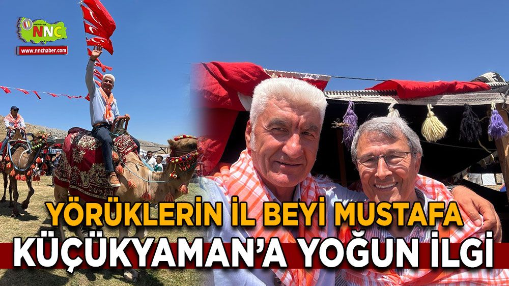 Yörüklerin il beyi Mustafa Küçükyaman’a yoğun ilgi