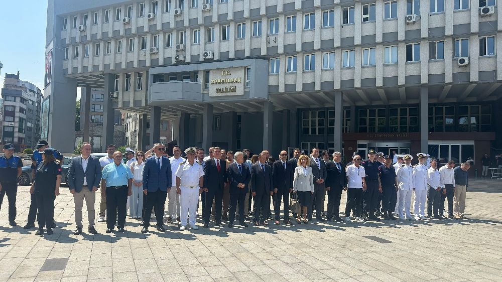  Zonguldak'ta 1 Temmuz Denizcilik ve Kabotaj Bayramı 99. yıl dönümü kutlandı