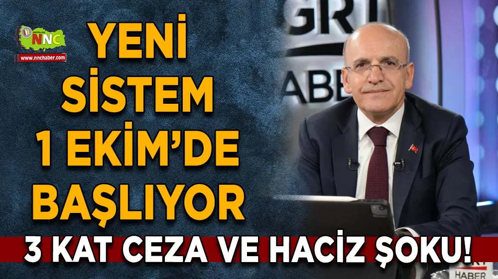 3 kat ceza ve haciz şoku! Yeni sistem 1 Ekim’de başlıyor