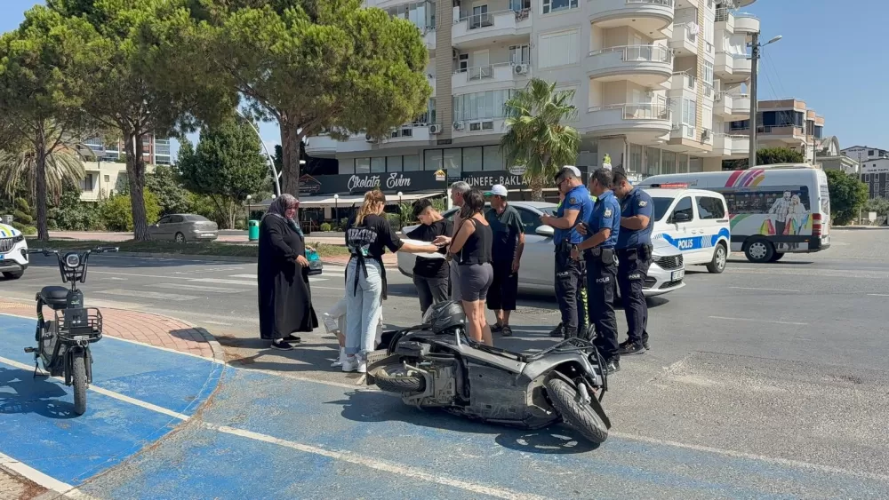 Antalya’da kaza Yaralıya ilk müdahale doktordan geldi