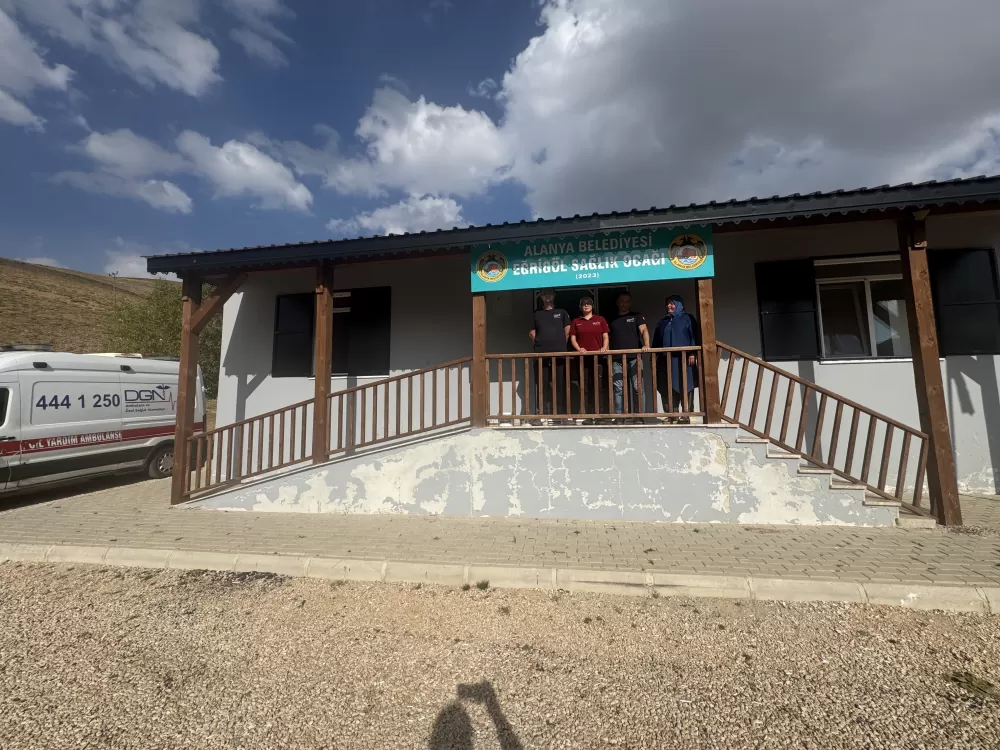 Alanya Belediyesi’nden örnek hizmet Yaylada 7/24 sağlık desteği