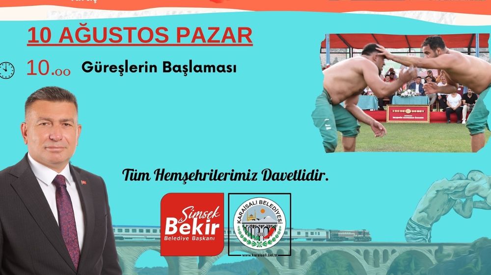 Adana 540. Geleneksel Kızıldağ Karakucak Güreşleri Başlıyor Başpehlivan kim olur Canlı yayın var mı 