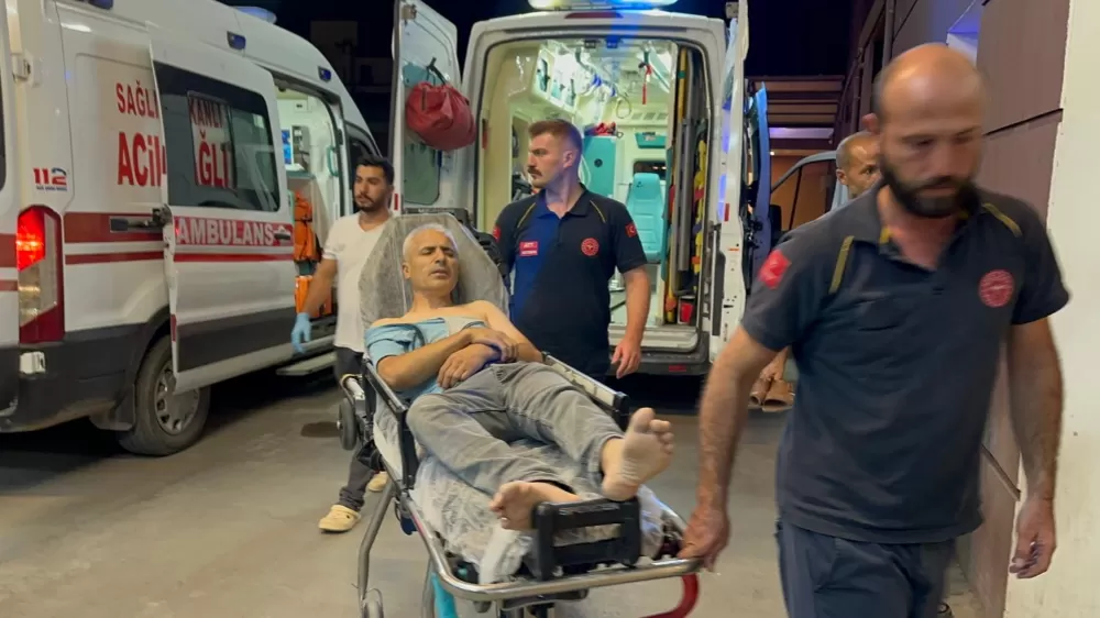 Adıyaman'da trafik kazası! Sürücü yaralandı