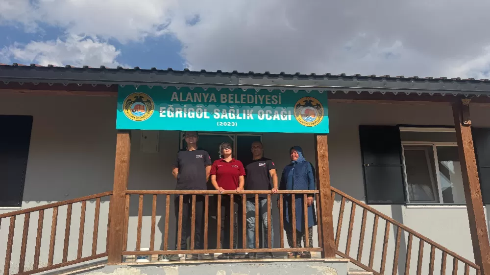 Alanya Belediyesi’nden örnek hizmet Yaylada 7/24 sağlık desteği
