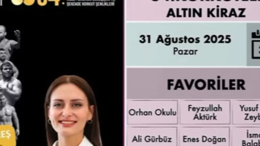 Antalya’da Güreş Heyecanı Devam Ediyor 2025 34. Korkuteli Altın Kiraz Yağlı Pehlivan Güreşleri 31 Ağustos’ta!
