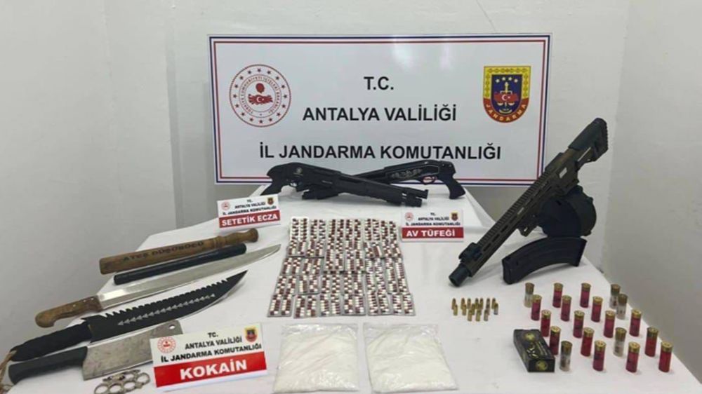 Antalya'da operasyon Şüpheli tutuklandı