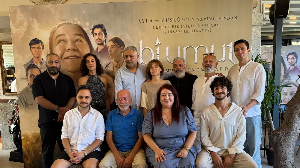 Antalya Korkuteli'nde Çekilen "Bi Umut" filmi  İstanbul'da basın toplantısıyla tanıtıldı