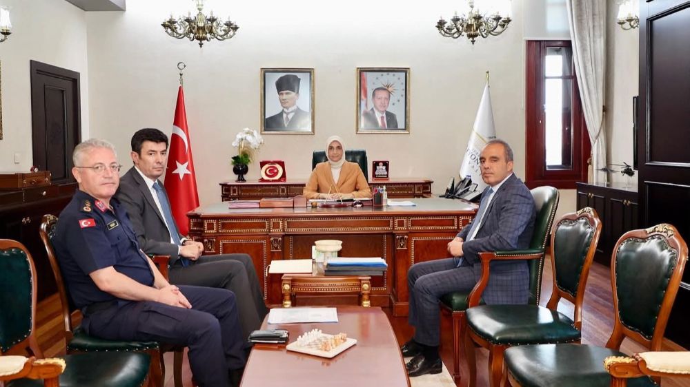 Asayiş toplantısında orman yangınları ile mücadele masaya yatırıldı