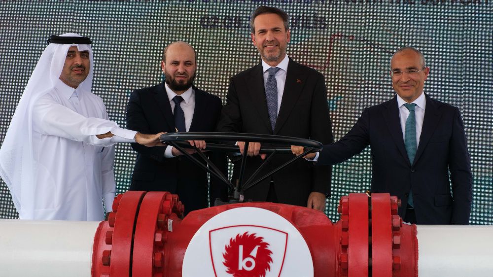 Azerbaycan gazının Türkiye üzerinden Suriye'ye ihracatı başladı