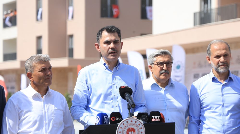 Bakan Kurum: "Ağustos ayı içinde 300 bininci konutumuzun anahtarlarını da Malatya'mızda Sayın Cumhurbaşkanımızın teşrifleriyle teslim edeceğiz"
