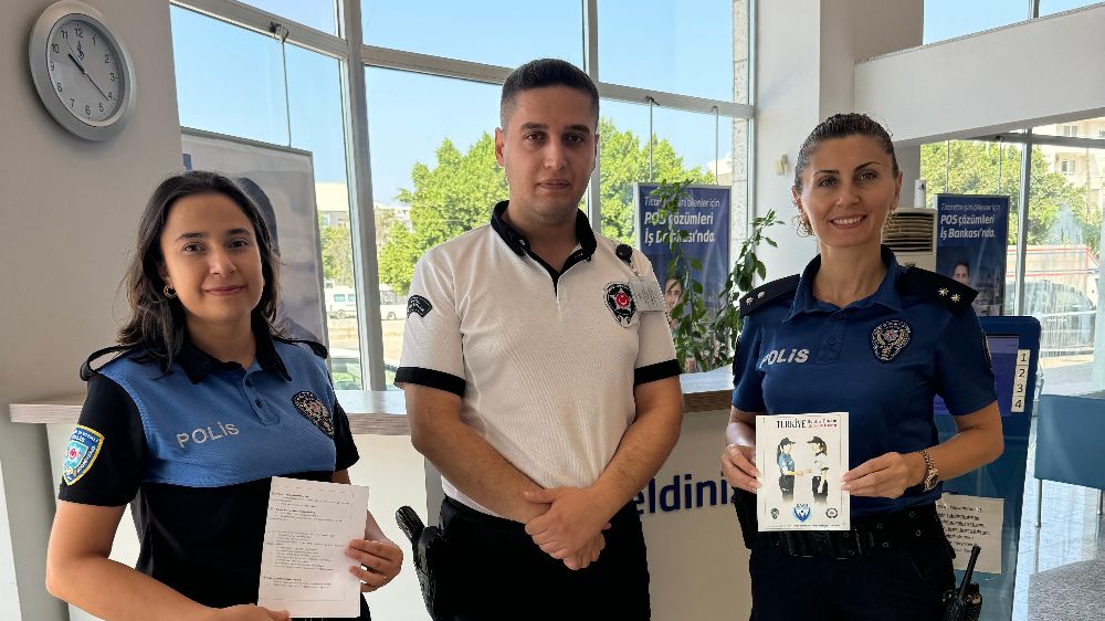 Banka ve PTT güvenlik personeline KAAN uygulaması anlatıldı