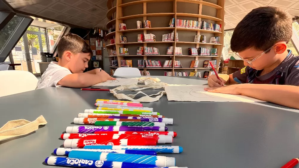 Başiskele'de çocuklara renkli atölyeler