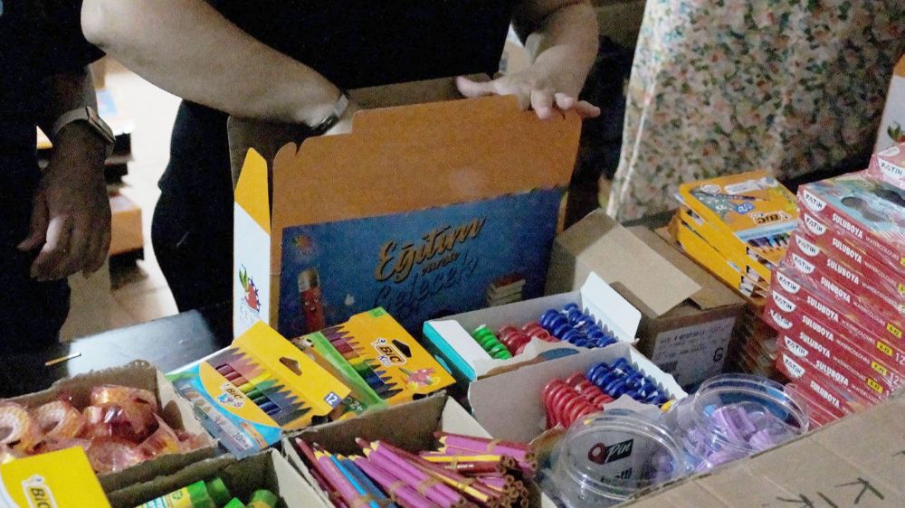 Başkan Topaloğlu’ndan eğitime destek Kırtasiye malzemeleri hazır