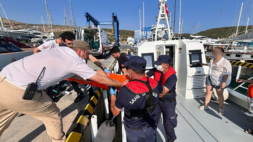 Bodrum ve Marmaris’te teknelerde yaralanan iki kişiye tıbbi tahliye