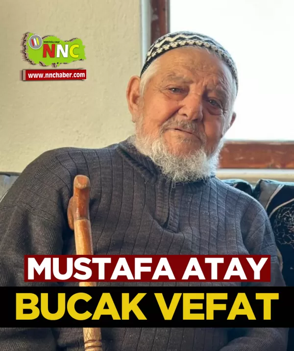 Bucak Vefat Mustafa Atay