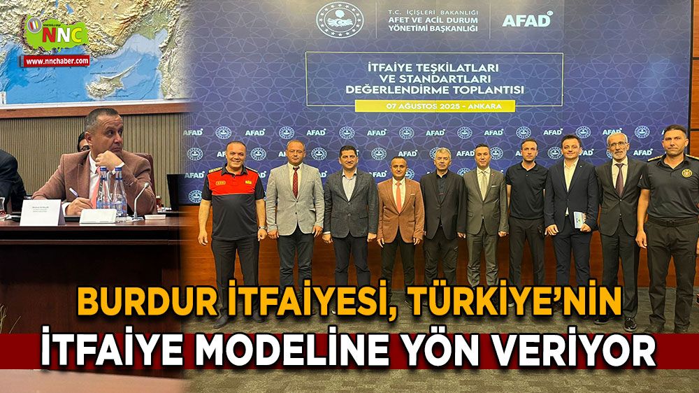 Burdur İtfaiyesi, Türkiye’nin itfaiye modeline yön veriyor