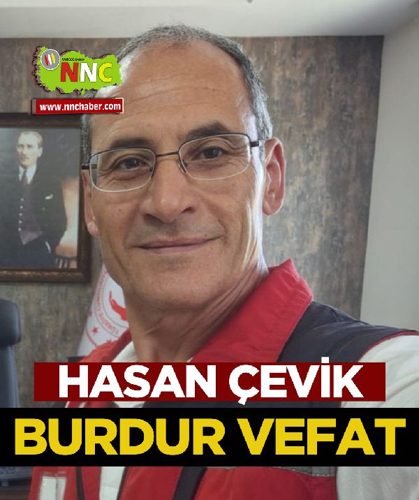 Burdur Vefat Hasan Çevik 