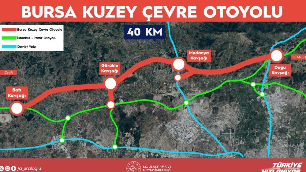 Bursa’ya ulaşımda büyük hamle