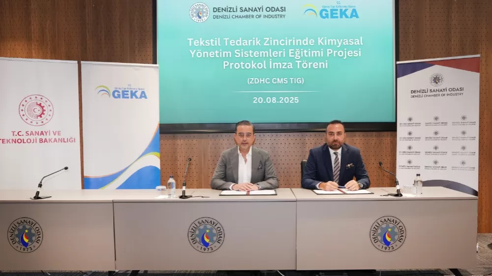 DSO ve GEKA'dan tekstil sektörü için 'Yeşil Dönüşüm' projesi