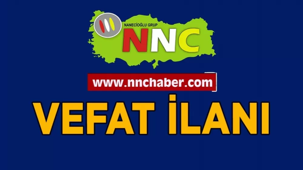 Elmalı Vefat Hatice Ölçer