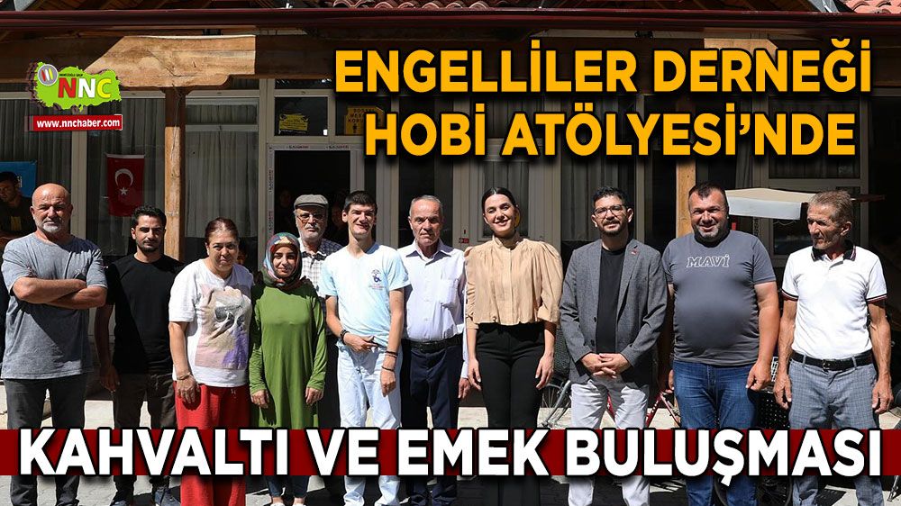 Engelliler Derneği Hobi Atölyesi’nde kahvaltı ve emek buluşması