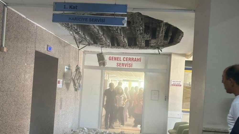 Facianın eşiğinden dönüldü Depreme dayanıksız raporu vardı, tavan çöktü