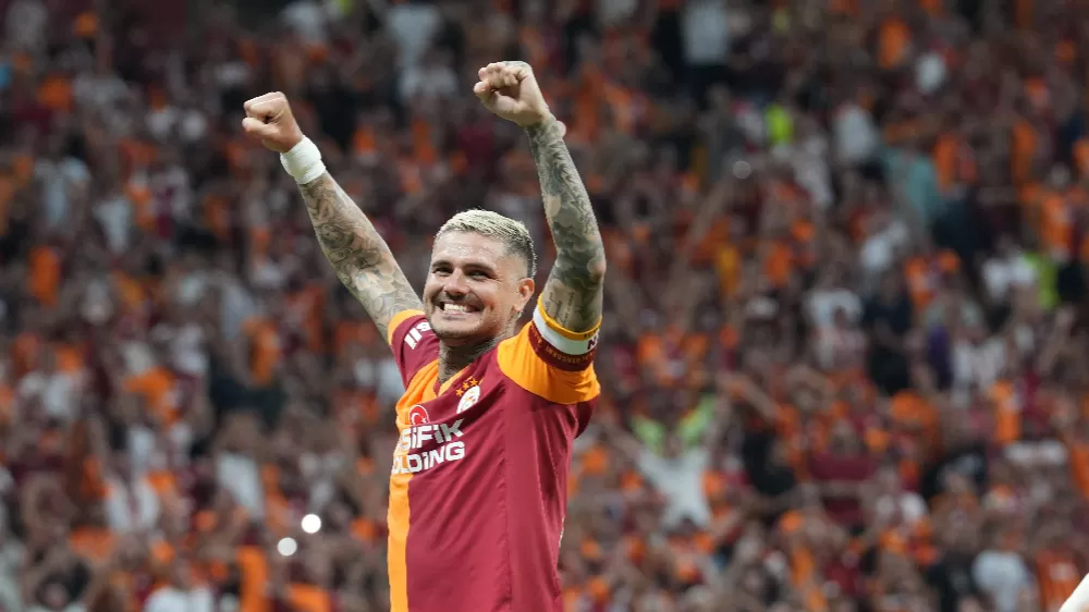 Galatasaray 2 de 2 yaptı  kaptan  Mauro Icardi, 281 gün sonra golle döndü