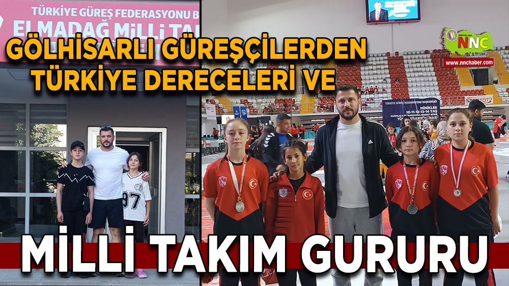 Gölhisarlı güreşçilerden Türkiye dereceleri ve milli takım gururu