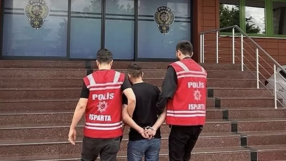 Isparta'da 10 yıl hapisle aranan şahıs yakalandı