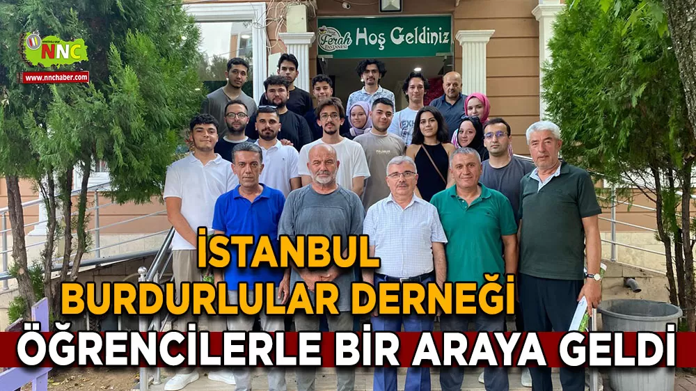 İstanbul Burdurlular Derneği öğrencilerle buluştu