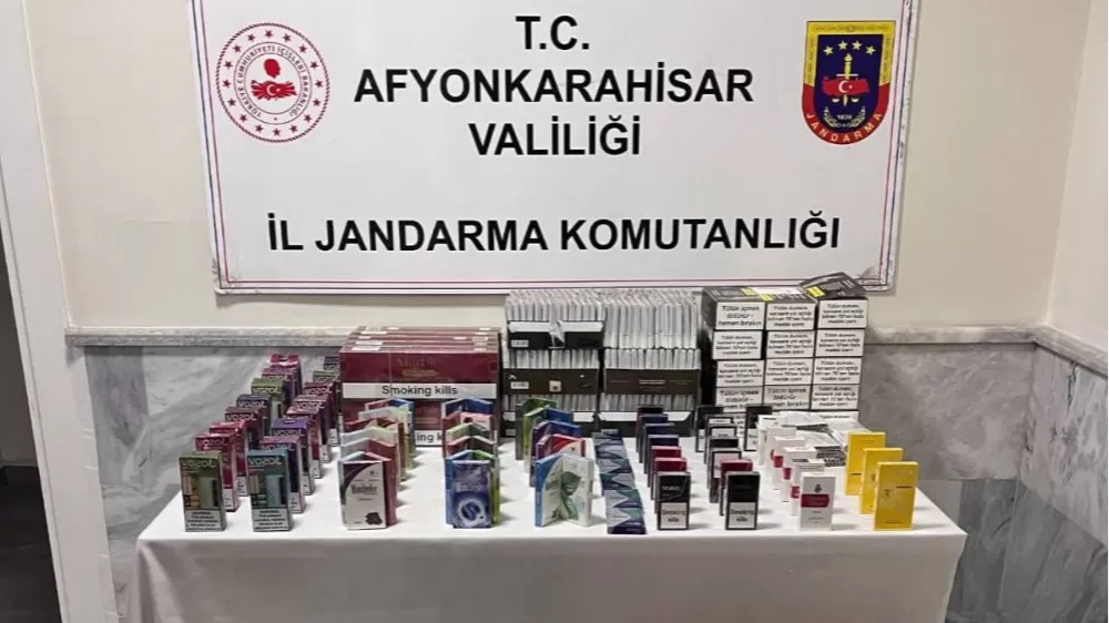  Jandarma ekipleri tarafından 19 kilogram dökme tütün ele geçirildi