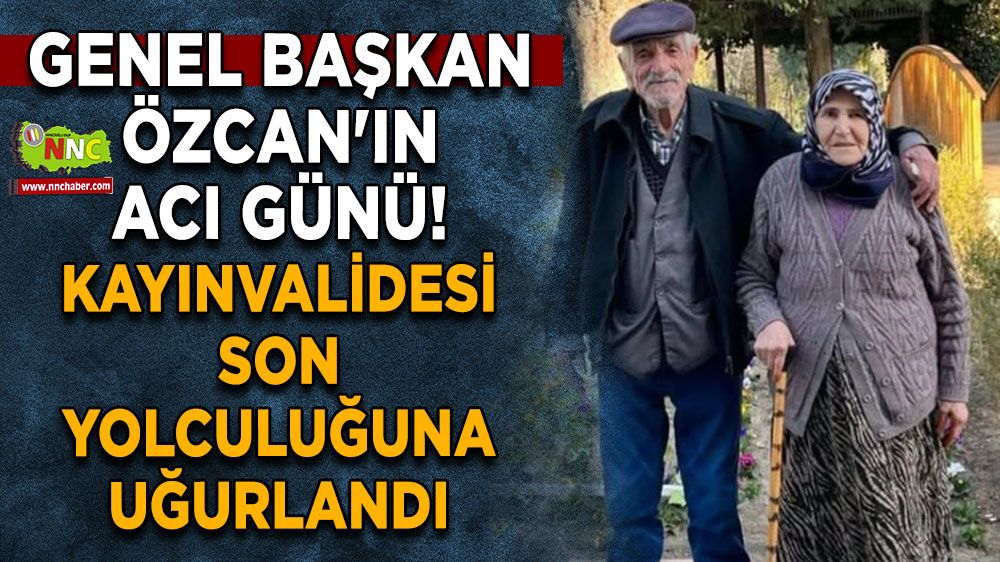 Kamil Özcan'ın acı günü! Kayınvalidesi son yolculuğuna uğurlandı