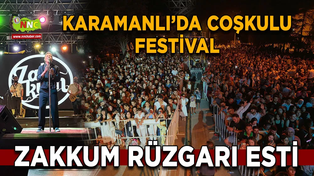 Karamanlı Festivali’nde coşkulu festival! Sıra Elif Buse Doğan’da!