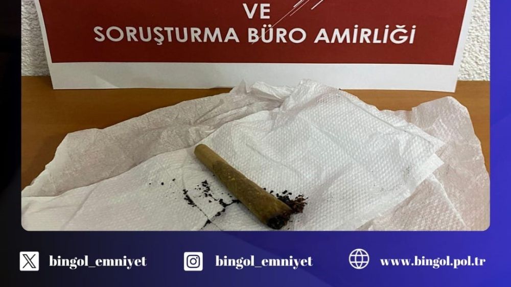 Karlıova’da uyuşturucuyla mücadele devam ediyor