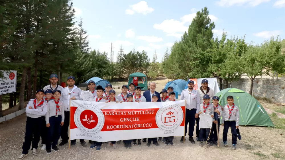 Konya Diyanet İzcilik Spor Kulübü Karatay Karahanlı Oymağı Tarafından Yaz İzcilik Kampı Düzenlendi