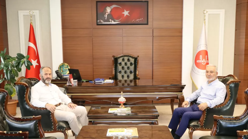 Konya İl Müftüsü Prof. Dr. Ali Öge’den Karatay İlçe Müftüsü Halil Taş’a Ziyaret