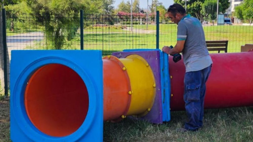 Manavgat’ta patili dostlara yeni eğitim alanları