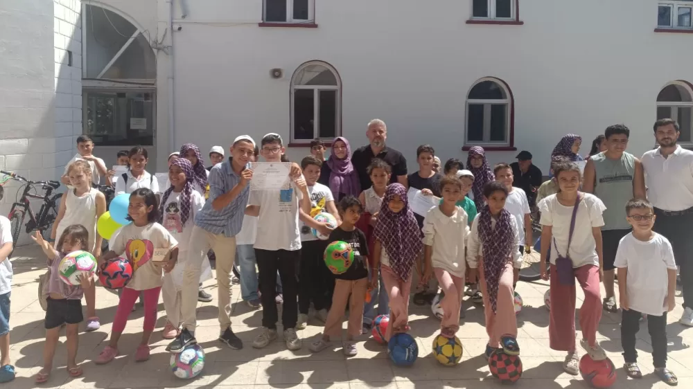 Mersin Anamur’da '40 Günlük Sabah Namazı Seferberliği' çocuklar ödüllerle taçlandı