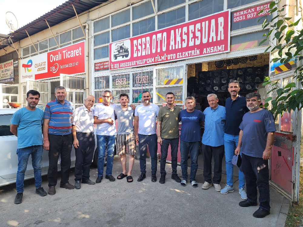 Milletvekili Mustafa Oğuz'dan Bucak'ta esnafa gönül ziyareti