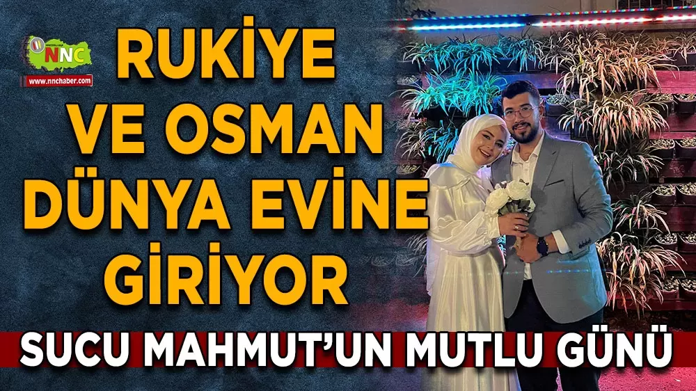 Mutluluğa adım adım Rukiye ve Osman evleniyor