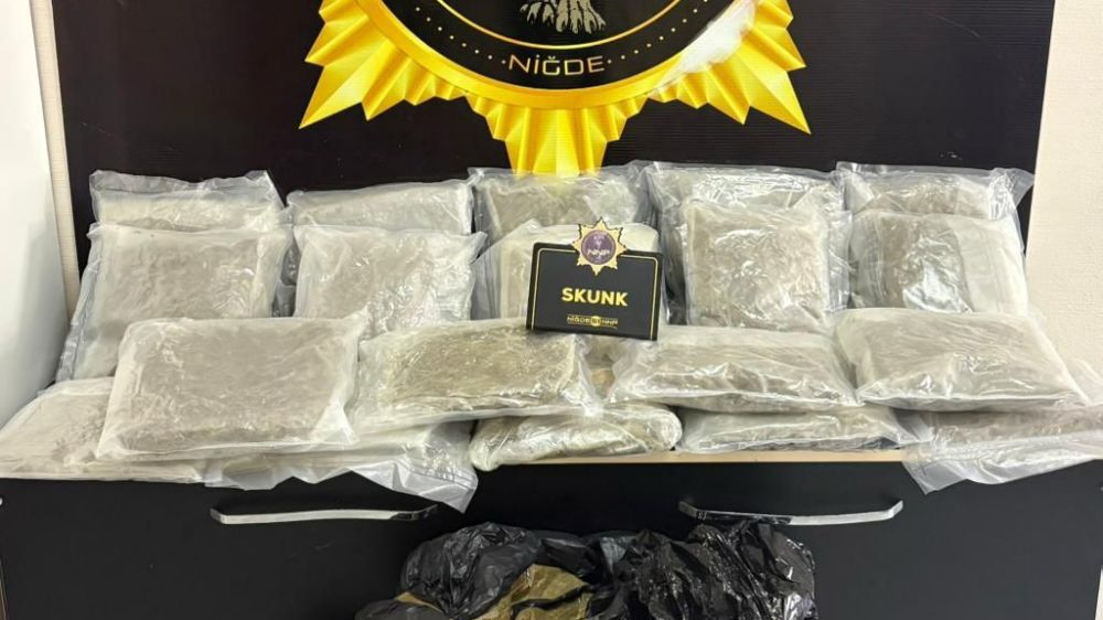 Niğde’de 10 kilo uyuşturucu ele geçirildi