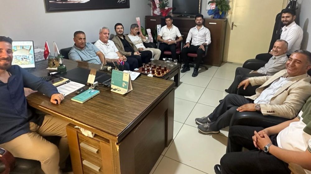 Sağlık-Sen Şube Başkanı Anmal, Cizre ADSM Başhekimi Karaaslan ile sağlık hizmetini değerlendirdi