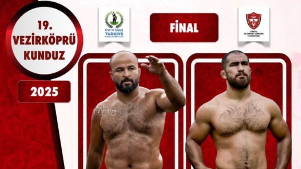 Samsun 19. Vezirköprü Kunduz Yağlı Pehlivan Güreşleri'nin Başpehlivanı belli Oldu