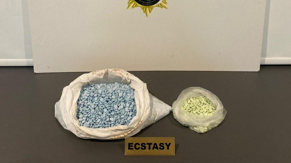Samsun'da 5 bin 144 adet ecstasy hap ele geçirildi