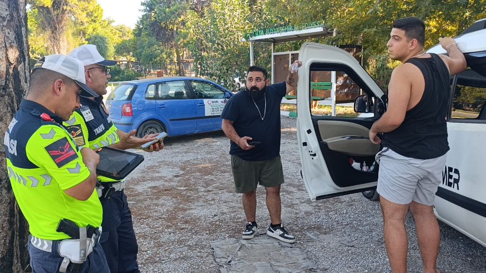 Sigorta sistemi arızası sürücüye zor anlar yaşattı