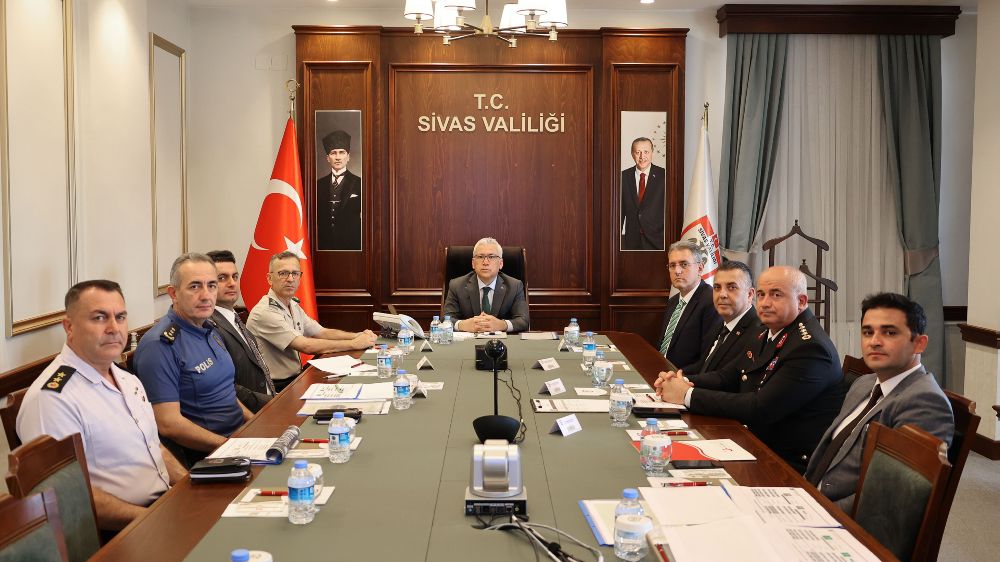  Sivas’ta asayiş olayları önceki yılın aynı dönemine göre yüzde 16 azalma gösterdi