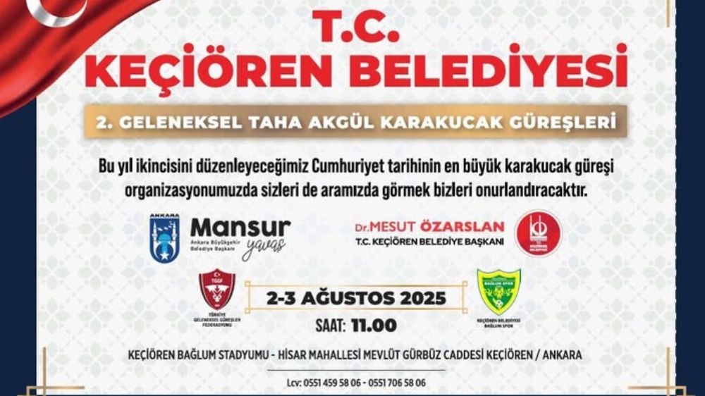 Tarihin En Büyük Ödüllü Karakucak Güreşleri Ankara Keçiören'de Başlıyor Başpehlivan kim olacak 