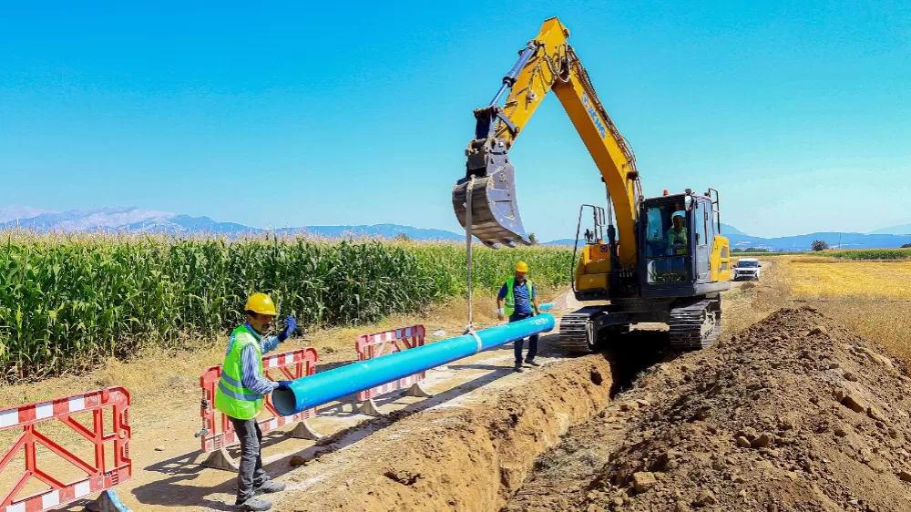 Tavas’ın su ve asbestli boru sorununa kalıcı çözüm üretiliyor
