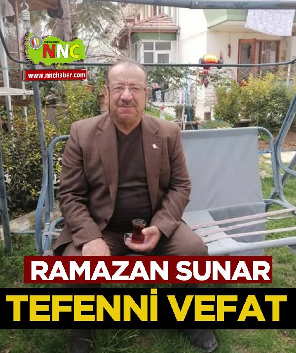 Tefenni Vefat Ramazan Sunar