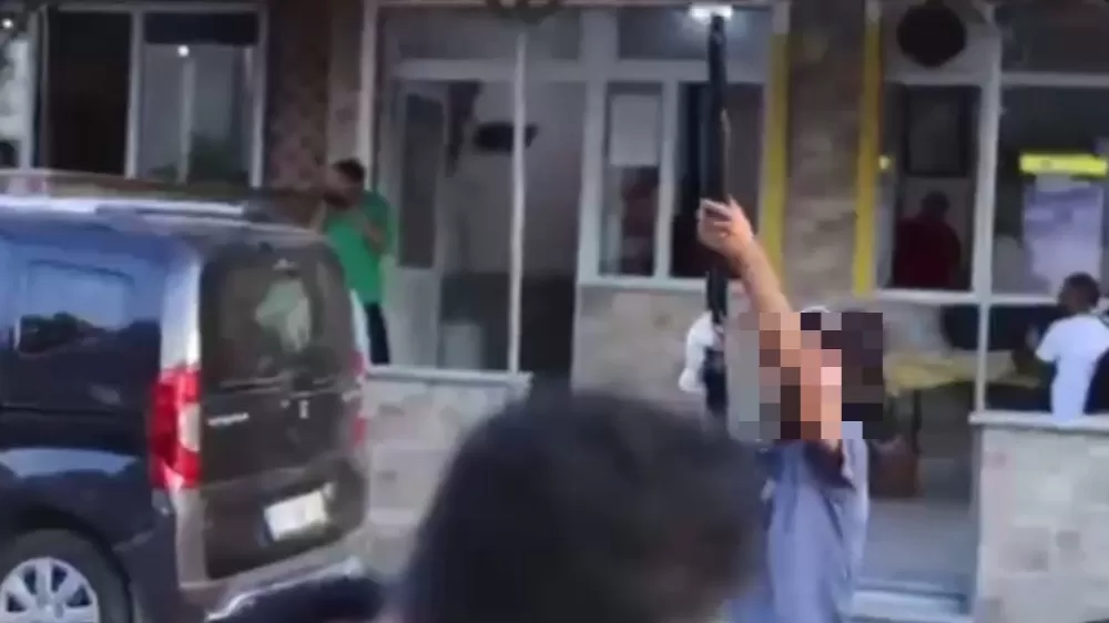 Tekirdağ'da havaya ateş açan çocuk yakalandı